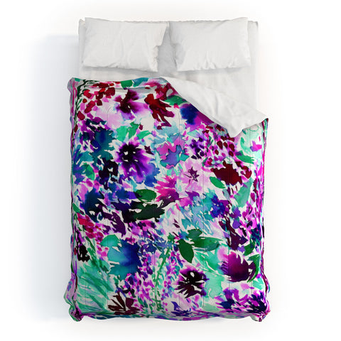 Amy Sia La Flor Plum Comforter