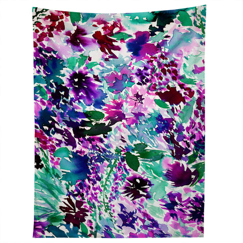 Amy Sia La Flor Plum Tapestry