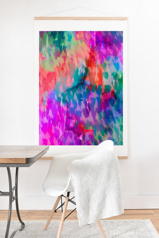 Amy Sia Leopard Art Print And Hanger