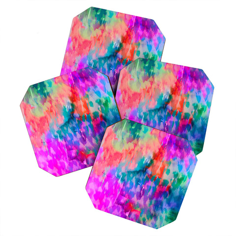 Amy Sia Leopard Coaster Set