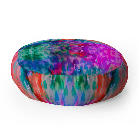 Amy Sia Leopard Floor Pillow Round