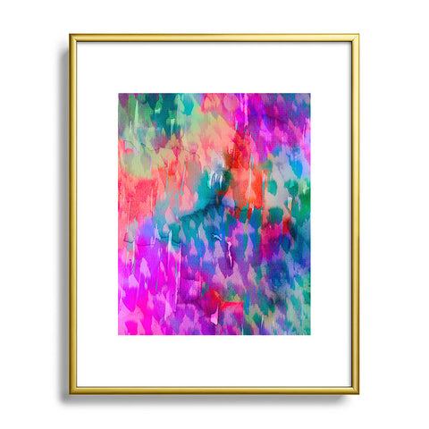 Amy Sia Leopard Metal Framed Art Print