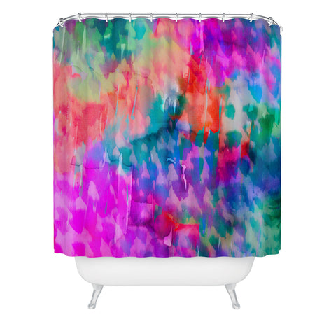 Amy Sia Leopard Shower Curtain