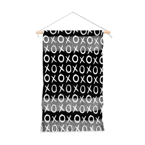 Amy Sia Love XO White and Black Wall Hanging Portrait