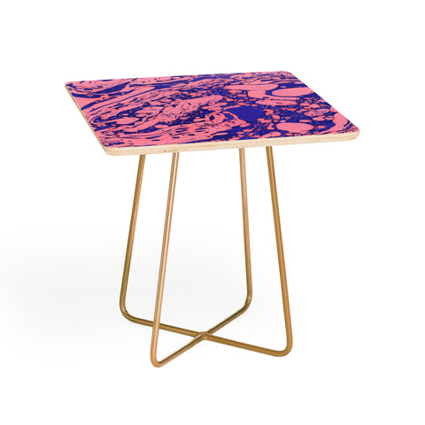 Amy Sia Marble Blue Pink Side Table