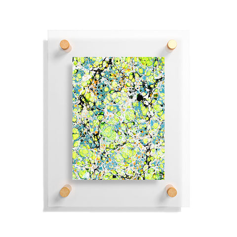 Amy Sia Marble Bubble Neon Floating Acrylic Print