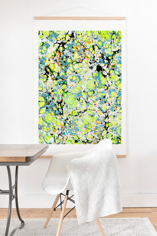 Amy Sia Marble Bubble Neon Art Print And Hanger