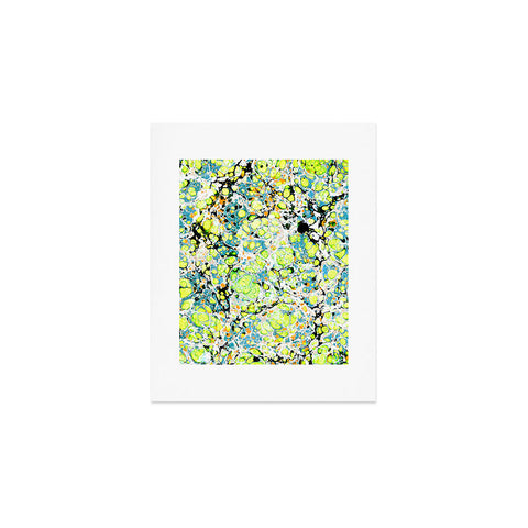 Amy Sia Marble Bubble Neon Art Print