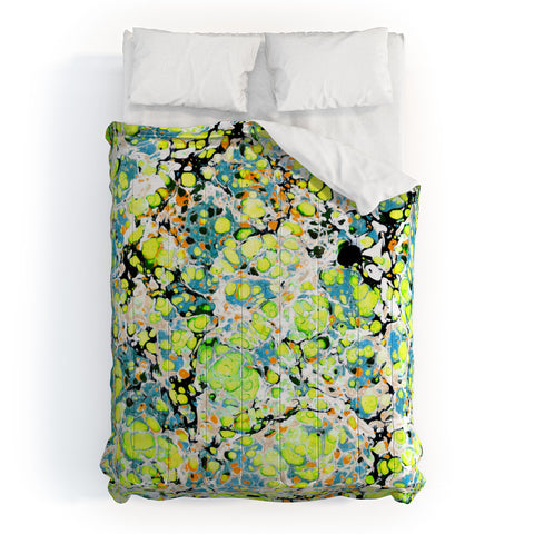 Amy Sia Marble Bubble Neon Comforter