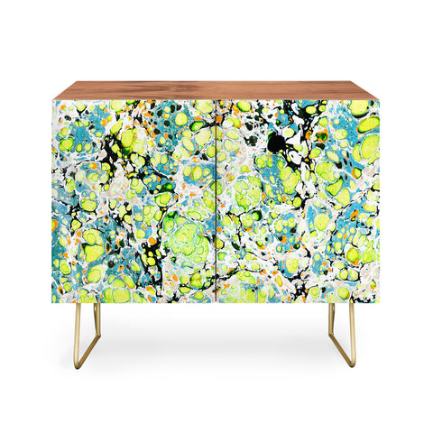 Amy Sia Marble Bubble Neon Credenza