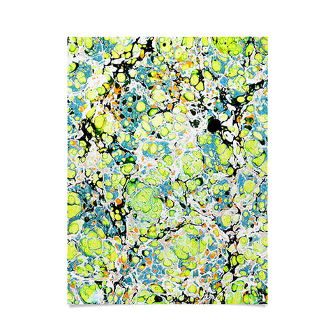 Amy Sia Marble Bubble Neon Poster