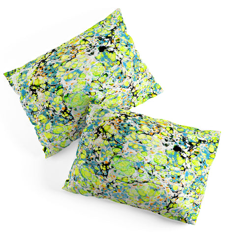 Amy Sia Marble Bubble Neon Pillow Shams