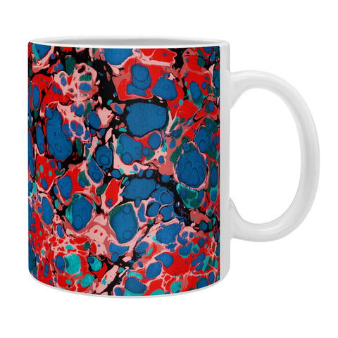Amy Sia Marble Bubble Red Coffee Mug