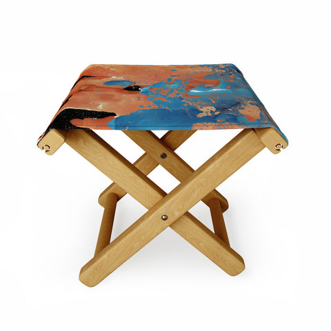 Amy Sia Marble Inversion II Folding Stool