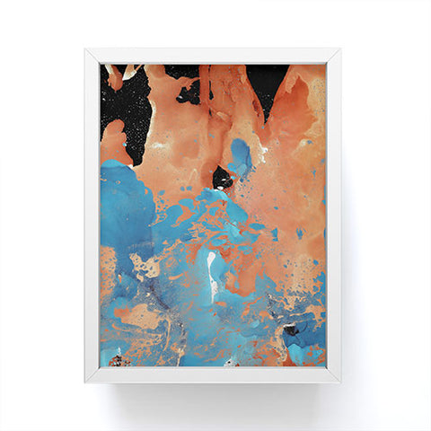 Amy Sia Marble Inversion II Framed Mini Art Print