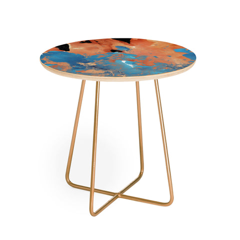 Amy Sia Marble Inversion II Round Side Table