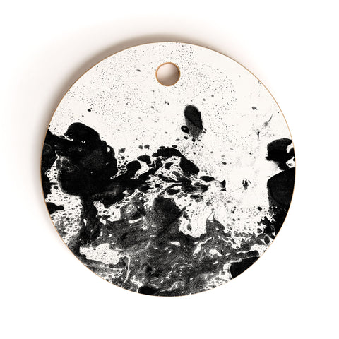 Amy Sia Marble Inversion III Cutting Board Round