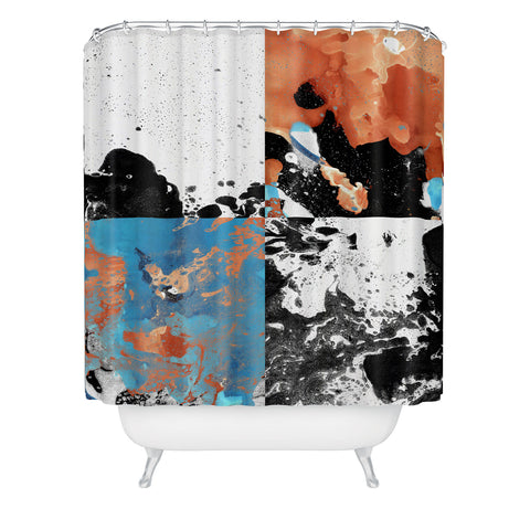 Amy Sia Marble Inversion Shower Curtain