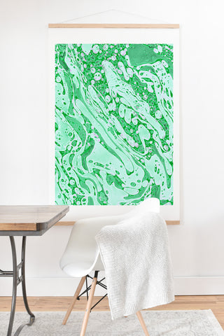 Amy Sia Marble Jade Art Print And Hanger