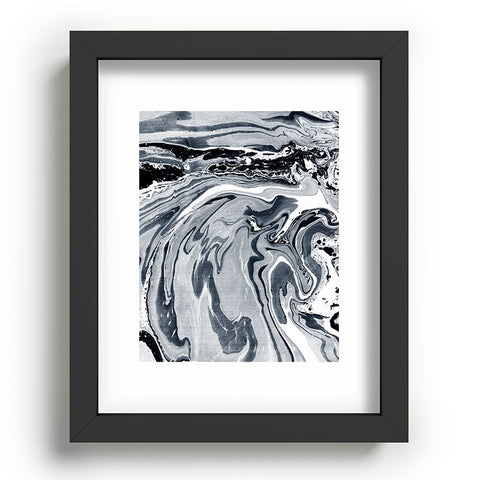 Amy Sia Marble Navy Recessed Framing Rectangle