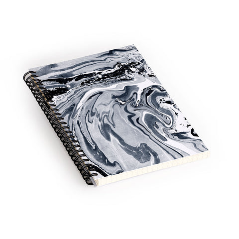 Amy Sia Marble Navy Spiral Notebook