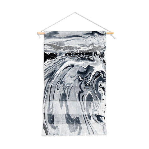 Amy Sia Marble Navy Wall Hanging Portrait