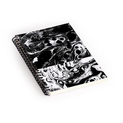 Amy Sia Marble Reverse Spiral Notebook