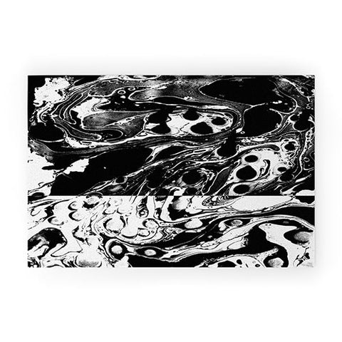 Amy Sia Marble Reverse Welcome Mat