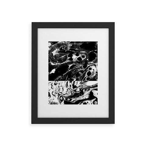 Amy Sia Marble Reverse Framed Art Print