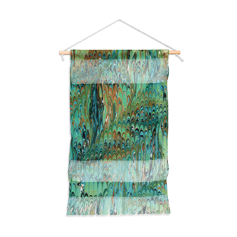 Amy Sia Marble Wave Sea Green Wall Hanging Portrait