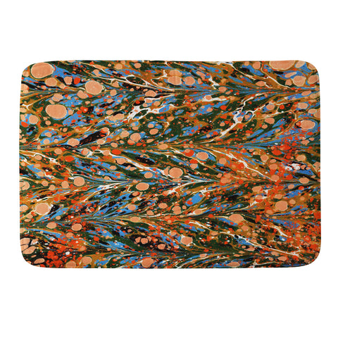 Amy Sia Marbled Illusion Autumnal Memory Foam Bath Mat