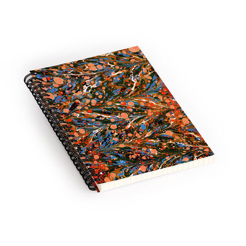 Amy Sia Marbled Illusion Autumnal Spiral Notebook