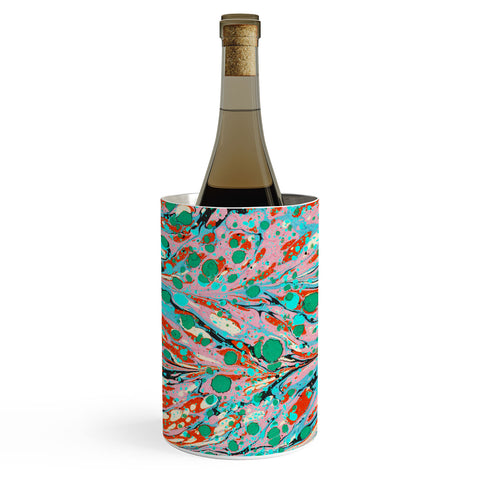 Amy Sia Marbled Illusion Green Wine Chiller