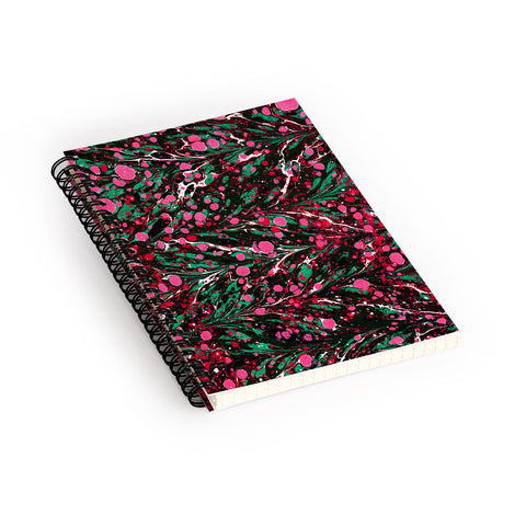 Amy Sia Marbled Illusion Pink Spiral Notebook