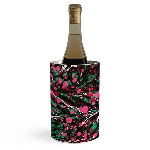 Amy Sia Marbled Illusion Pink Wine Chiller