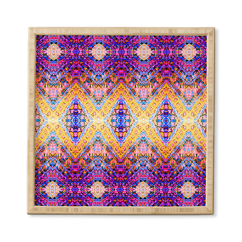Amy Sia Marrakech Yellow Framed Wall Art