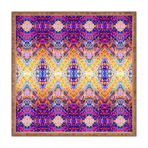 Amy Sia Marrakech Yellow Square Tray