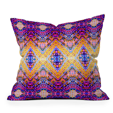 Amy Sia Marrakech Yellow Throw Pillow
