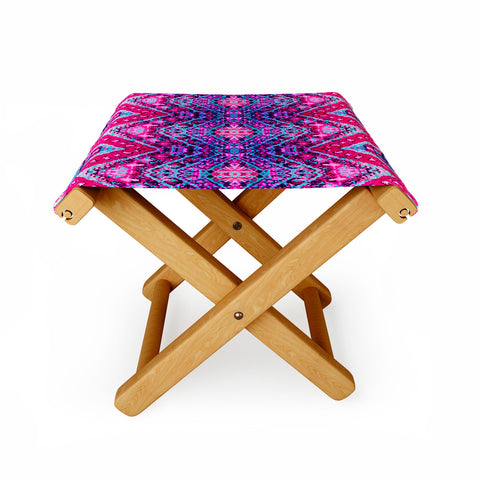 Amy Sia Marrekech Magenta Folding Stool