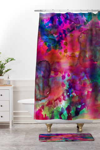 Amy Sia Midsummer Shower Curtain And Mat