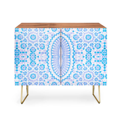 Amy Sia Morocco Light Blue Credenza