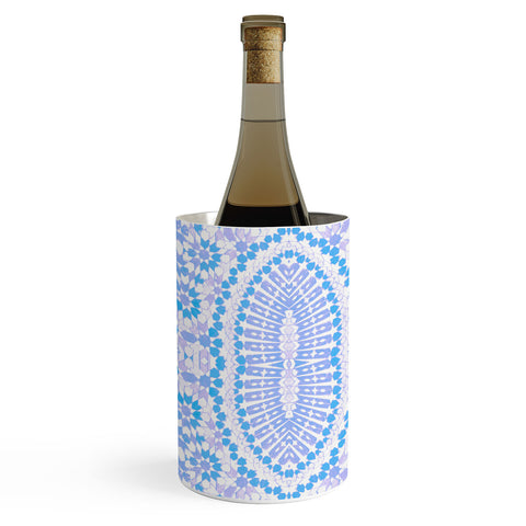 Amy Sia Morocco Light Blue Wine Chiller