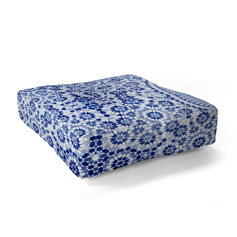 Amy Sia Morocco Navy Floor Pillow Square