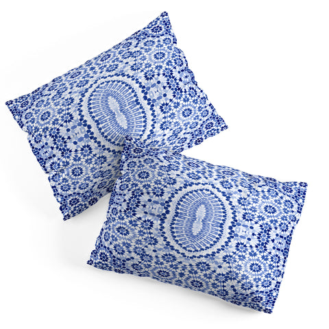 Amy Sia Morocco Navy Pillow Shams