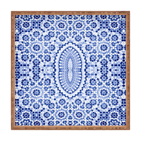 Amy Sia Morocco Navy Square Tray