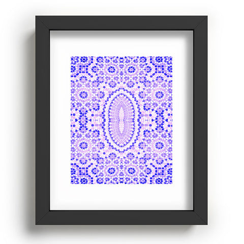 Amy Sia Morocco Purple Recessed Framing Rectangle
