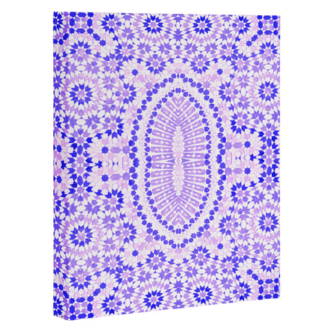 Amy Sia Morocco Purple Art Canvas