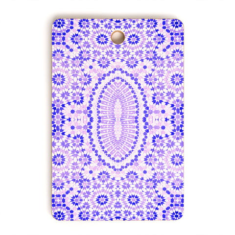 Amy Sia Morocco Purple Cutting Board Rectangle