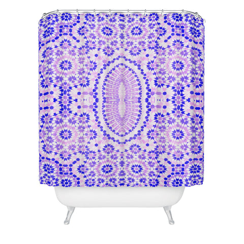 Amy Sia Morocco Purple Shower Curtain