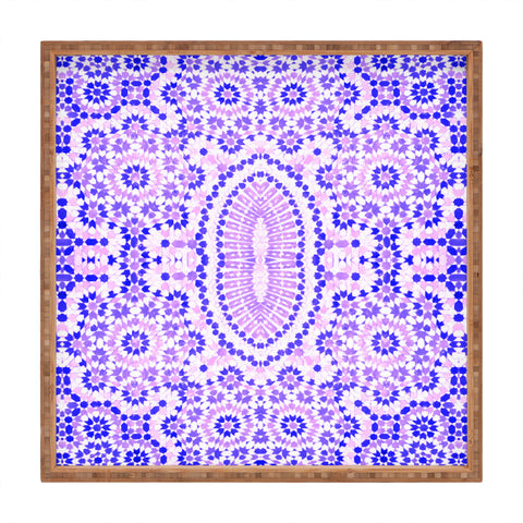 Amy Sia Morocco Purple Square Tray